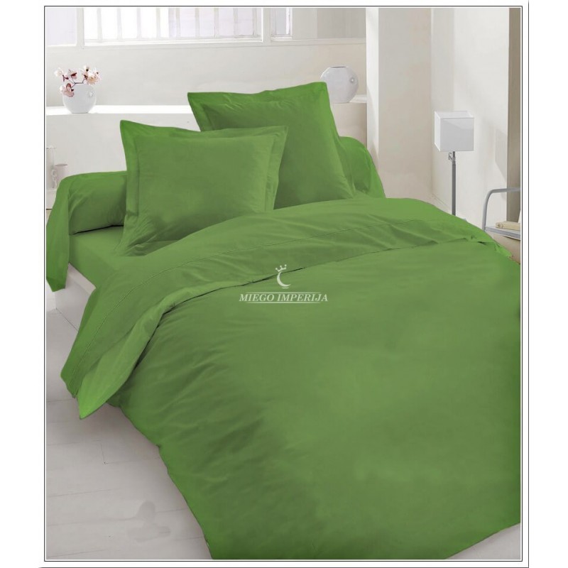 Iguana green satino komplektas - miegoimperija.lt