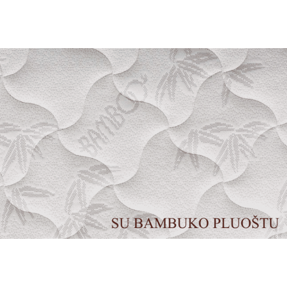 Užvalkalas Bamboo. Čiužinys MANGO Hybrid - miegoimperija.lt