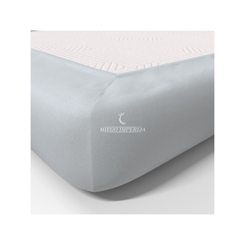 Trikotažinė paklodė su guma - miegoimperija.lt