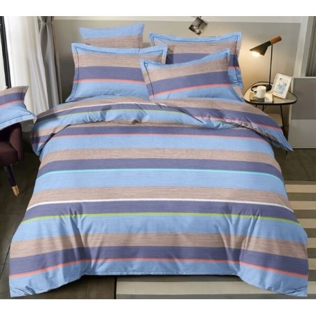 Medvilninis patalynės komplektas su užtrauktukais - miegoimperija.lt