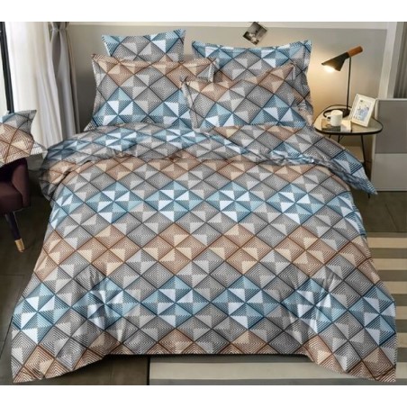 Drobinė paklodė su guma 1761 - miegoimperija.lt