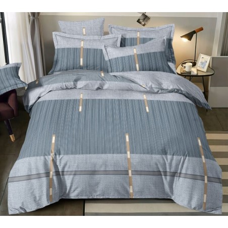 Medvilninis patalynės komplektas su užtrauktukais - miegoimperija.lt