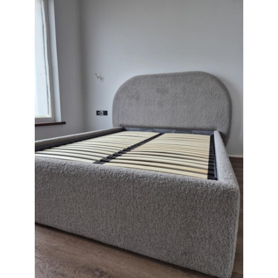 Lova ML-07 su patalynės dėže iš Bukle audinio - miegoimperija.lt Lova ML-07 su patalynės dėže iš Bukle audinio - miegoimperija.lt