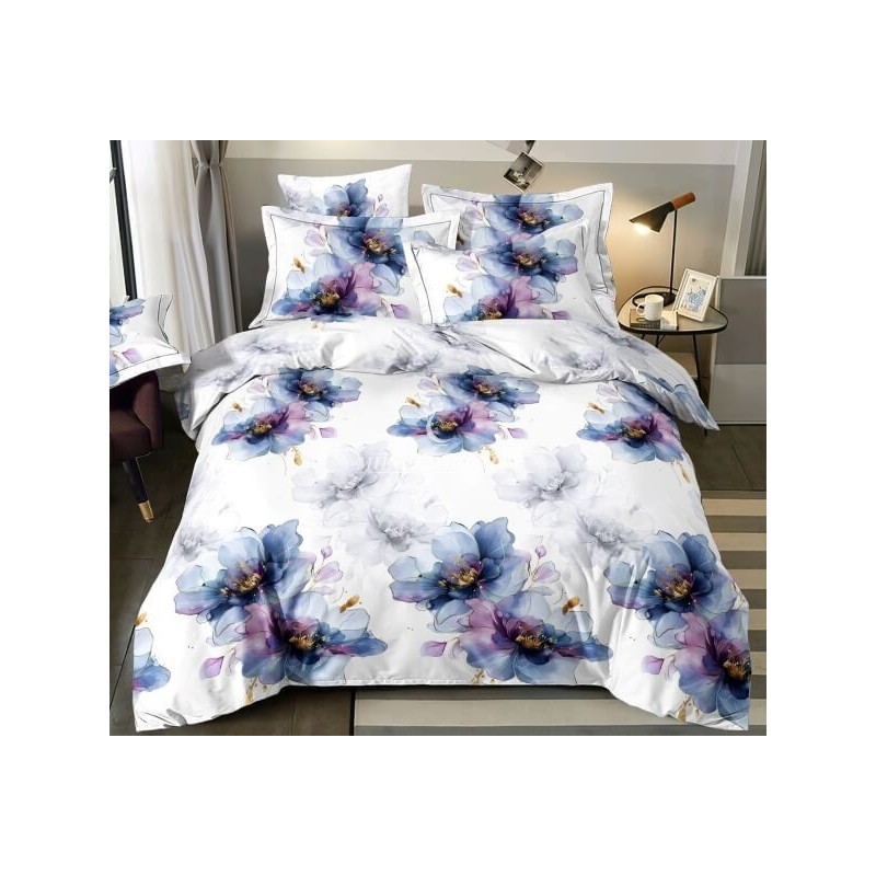 Medvilninis patalynės komplektas be užtrauktukų - miegoimperija.lt