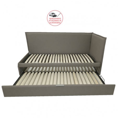 Lova su ištraukiama miegama vieta - miegoimperija.lt