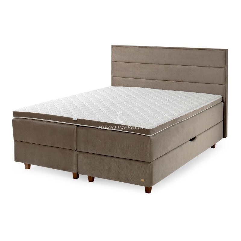Dvigulė Continental tipo lova su patalynės dėže FERERO - miegoimperija.lt