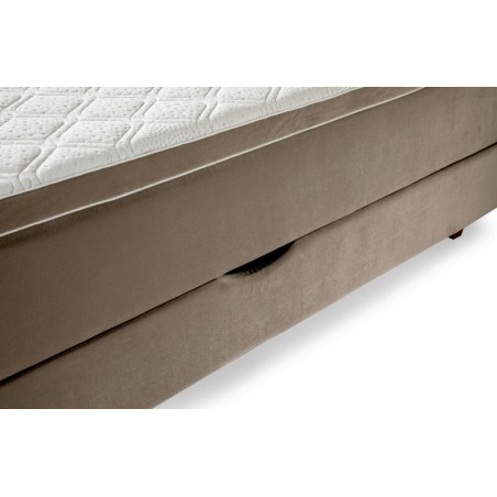 Kontinentinė lova su patalynės dėže LOREN - miegoimperija.lt