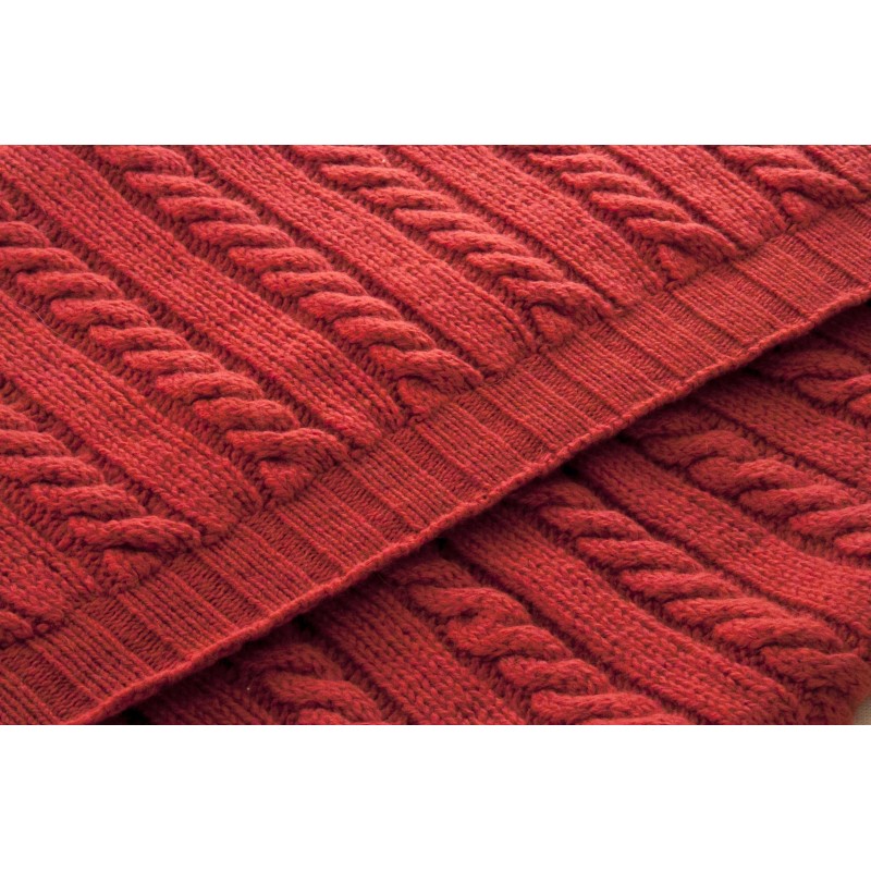 Megztas Merino vilnos pledas Classic R Megztas Merino vilnos pledas Classic R