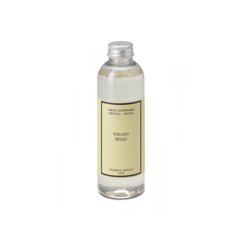 "VELVET WOOD" 200 ml "Cereria Molla" namų kvapų papildymas "VELVET WOOD" 200 ml "Cereria Molla" namų kvapų papildymas