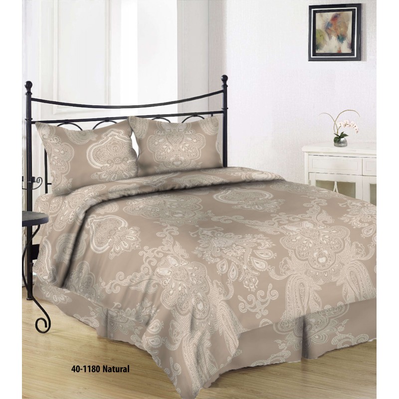 Satininis patalynės komplektas 401180 Natural