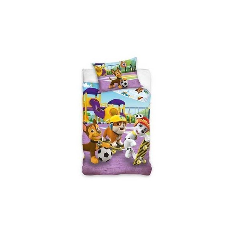 Vaikiškas patalynės komplektas Paw patrol team and ball