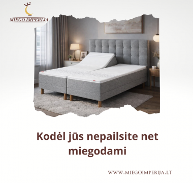 Kodėl jūs nepailsite net miegodami?